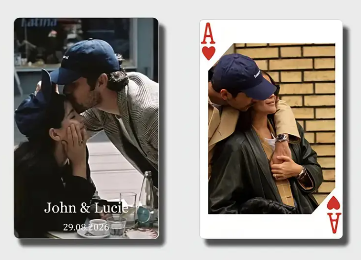 HAVE FUN ON CHRISTMAS WITH YOUR OWN PERONALISED/CUSTOMISED PLAYING CARDS!!! PRICE FOR 2 CARDS SET - ΔΙΑΣΚΕΔΑΣΤΕ ΤΙΣ ΓΙΟΡΤΕΣ ΜΕ ΤΙΣ ΔΙΚΕΣ ΣΑΣ ΤΡΑΠΟΥΛΕΣ!!! ΤΙΜΗ ΓΙΑ 2 ΤΡΑΠΟΥΛΕΣ