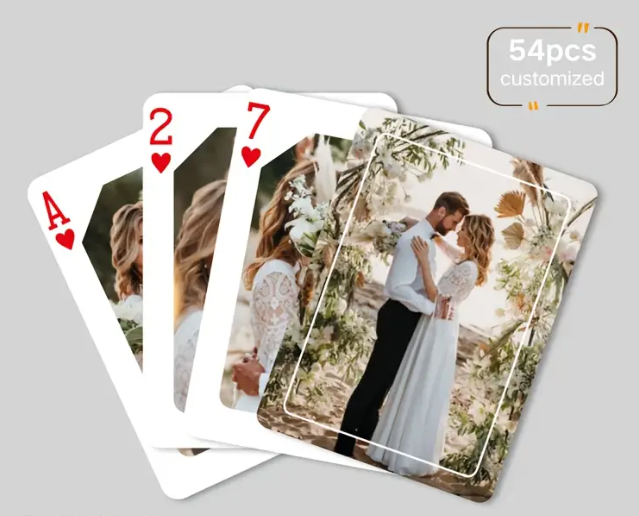 HAVE FUN ON CHRISTMAS WITH YOUR OWN PERONALISED/CUSTOMISED PLAYING CARDS!!! PRICE FOR 2 CARDS SET - ΔΙΑΣΚΕΔΑΣΤΕ ΤΙΣ ΓΙΟΡΤΕΣ ΜΕ ΤΙΣ ΔΙΚΕΣ ΣΑΣ ΤΡΑΠΟΥΛΕΣ!!! ΤΙΜΗ ΓΙΑ 2 ΤΡΑΠΟΥΛΕΣ