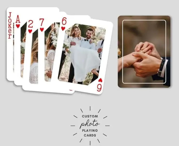 HAVE FUN ON CHRISTMAS WITH YOUR OWN PERONALISED/CUSTOMISED PLAYING CARDS!!! PRICE FOR 2 CARDS SET - ΔΙΑΣΚΕΔΑΣΤΕ ΤΙΣ ΓΙΟΡΤΕΣ ΜΕ ΤΙΣ ΔΙΚΕΣ ΣΑΣ ΤΡΑΠΟΥΛΕΣ!!! ΤΙΜΗ ΓΙΑ 2 ΤΡΑΠΟΥΛΕΣ