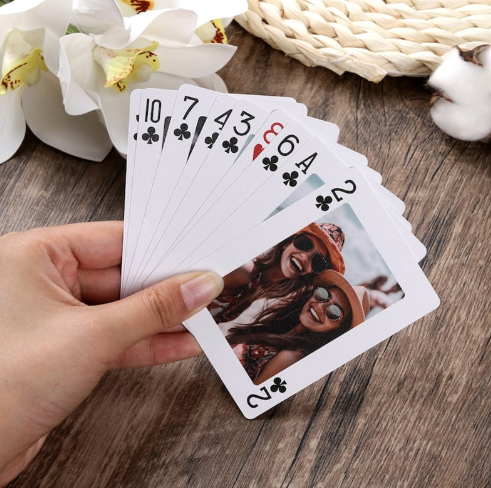 HAVE FUN ON CHRISTMAS WITH YOUR OWN PERONALISED/CUSTOMISED PLAYING CARDS!!! PRICE FOR 2 CARDS SET - ΔΙΑΣΚΕΔΑΣΤΕ ΤΙΣ ΓΙΟΡΤΕΣ ΜΕ ΤΙΣ ΔΙΚΕΣ ΣΑΣ ΤΡΑΠΟΥΛΕΣ!!! ΤΙΜΗ ΓΙΑ 2 ΤΡΑΠΟΥΛΕΣ