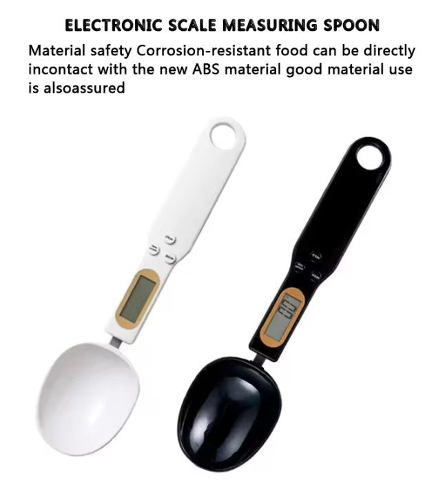 500g/17.64oz Digital Measuring Spoon Scale - Precise Kitchen Scale for Cooking and Baking - Handy Weighing Spoon
