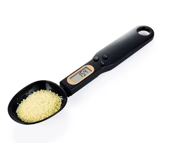 500g/17.64oz Digital Measuring Spoon Scale - Precise Kitchen Scale for Cooking and Baking - Handy Weighing Spoon