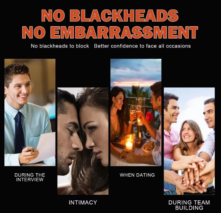 10Pcs Nose Blackhead Sticker Strip Mask for Nose Deep Cleaning Firming Shrink Pore Unisex Exfoliating Nasal Nose Skin Care Tool