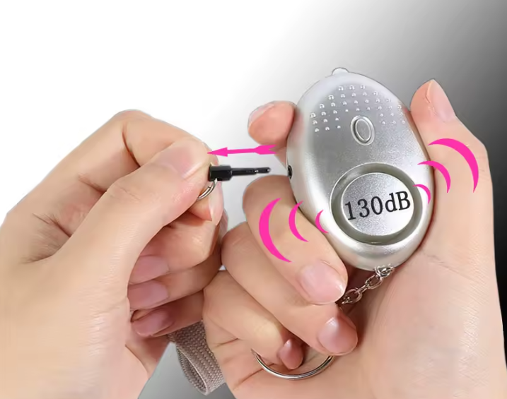 Self Defense Alarm 130dB for Security, Emergency, Protect Alert Personal Safety Loud Alarm ΔΥΝΑΤΟΣ ΠΡΟΣΩΠΙΚΟΣ ΣΥΝΑΓΕΡΜΟΣ ΣΕ ΠΕΡΙΠΤΩΣΗ ΑΝΑΓΚΗΣ