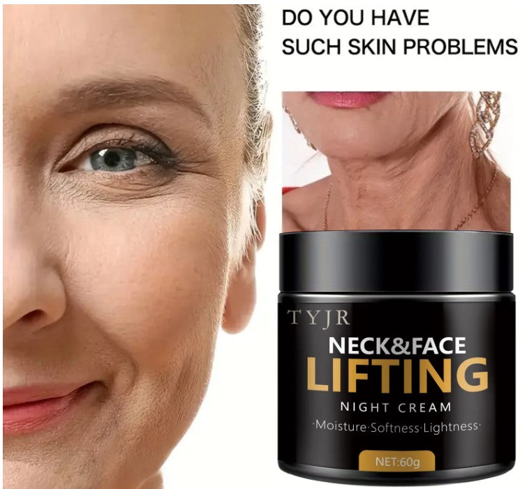 Neck Lines Protein Cream Collagen Eliminate Neck Fine Lines Anti-ageing Lift Rejuvenation Nourish Eliminate Double Chin SkinCare