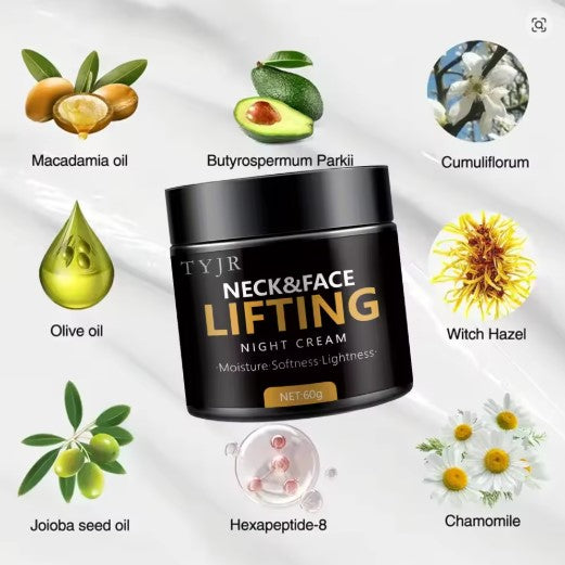 Neck Lines Protein Cream Collagen Eliminate Neck Fine Lines Anti-ageing Lift Rejuvenation Nourish Eliminate Double Chin SkinCare