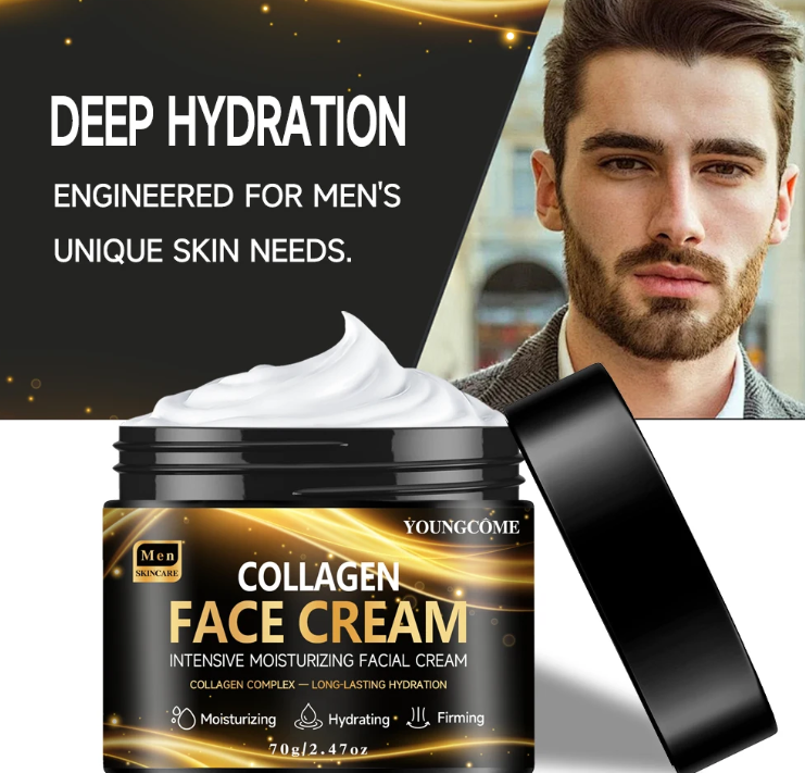 Men's Retinol collagen firming and moisturizing cream Moisturizing Cream Anti-Wrinkle Aging Firming Facial Face Men Skin Care