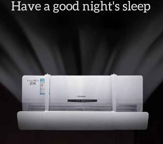 Universal Wall-Mounted Air Conditioning Windshield Baffle Anti-Direct Blowing Windproof Cold Air Guide for Home Air Conditioner