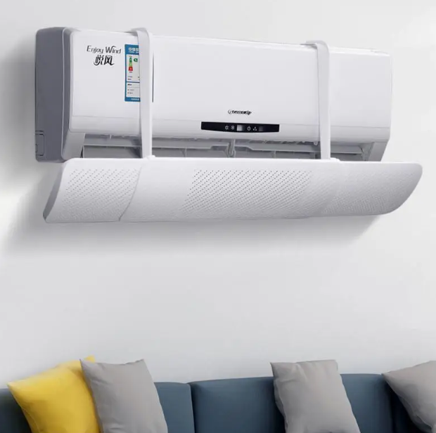 Universal Wall-Mounted Air Conditioning Windshield Baffle Anti-Direct Blowing Windproof Cold Air Guide for Home Air Conditioner