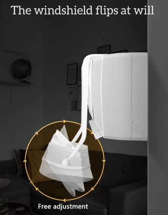 Universal Wall-Mounted Air Conditioning Windshield Baffle Anti-Direct Blowing Windproof Cold Air Guide for Home Air Conditioner