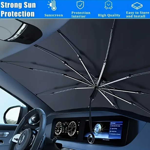 The BEST Car Windshield Shade - Η καλύτερη σκίαση για Μπροστινό Τζάμι Αυτοκινήτου