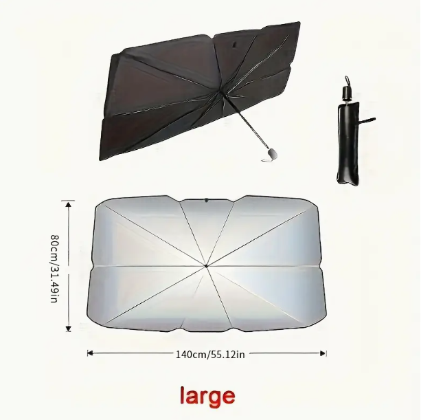 The BEST Car Windshield Shade - Η καλύτερη σκίαση για Μπροστινό Τζάμι Αυτοκινήτου